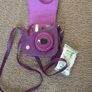 Instax Mini 9 Camera, Case, and Extra Film!